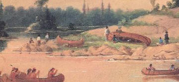 Paul Kane- Ojibway Encampment