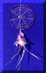 Spider Web Dreamcatcher of the Seventh Fire