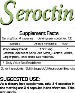 Natural Serotonin from Seroctin